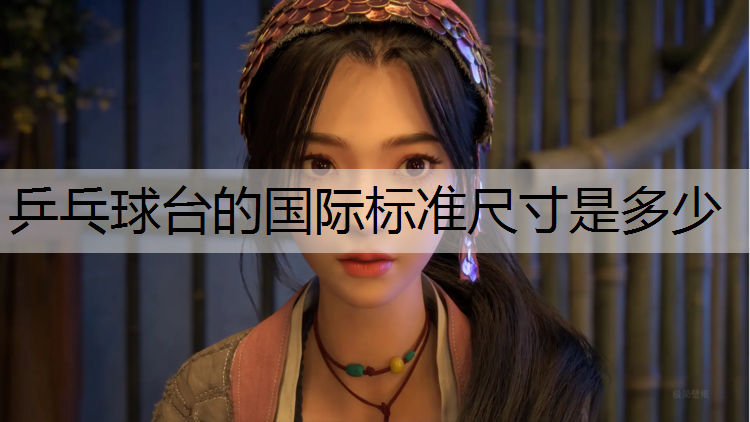 乒乓球台的国际标准尺寸是多少