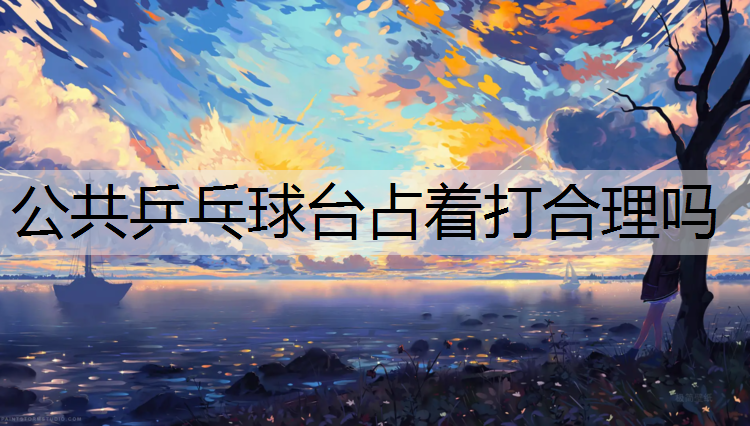 公共乒乓球台占着打合理吗