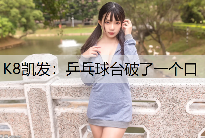 乒乓球台破了一个口